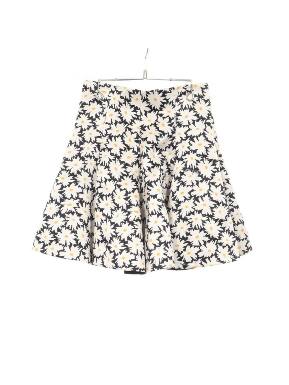 Louis Vuitton Skirt Floral Flare Silk